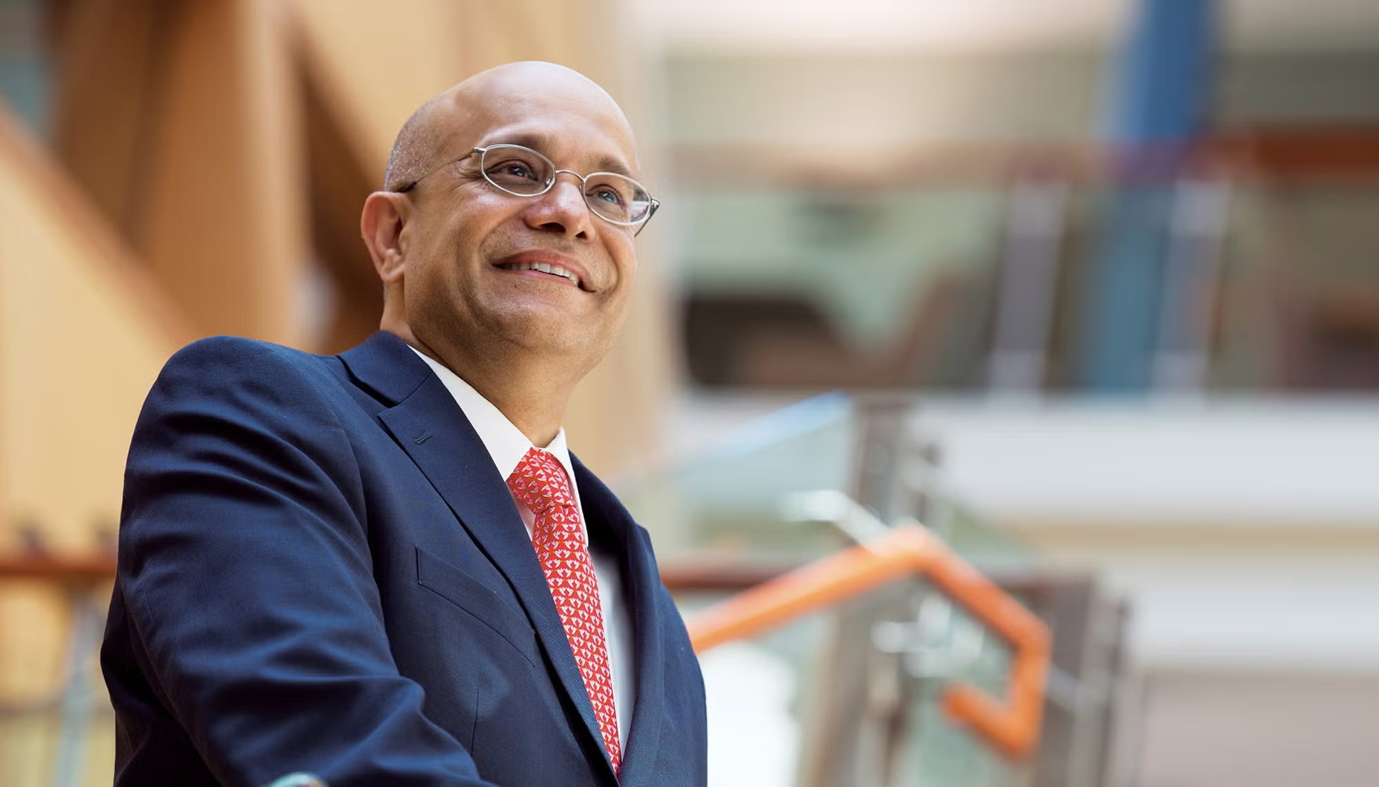 Dean Paul Almeida at the Georgetown McDonough School of Business